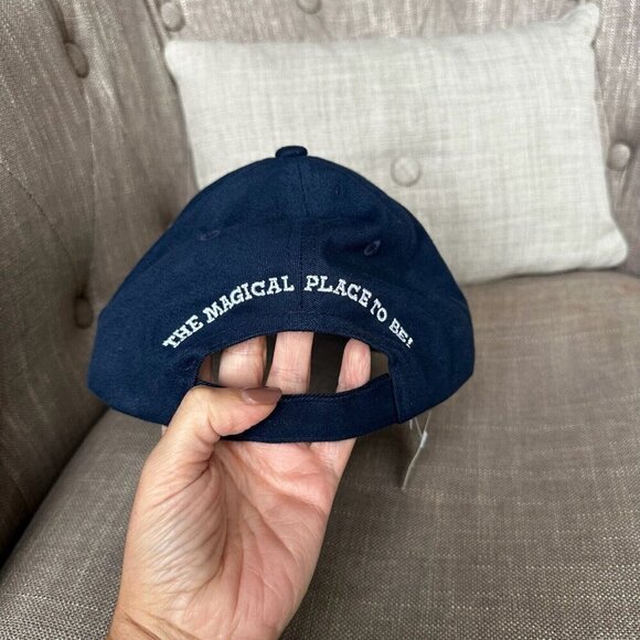 NWT 2003 Walt Disney World Baseball Cap Adult Navy Vintage Mickey Mouse - Picture 4 of 8